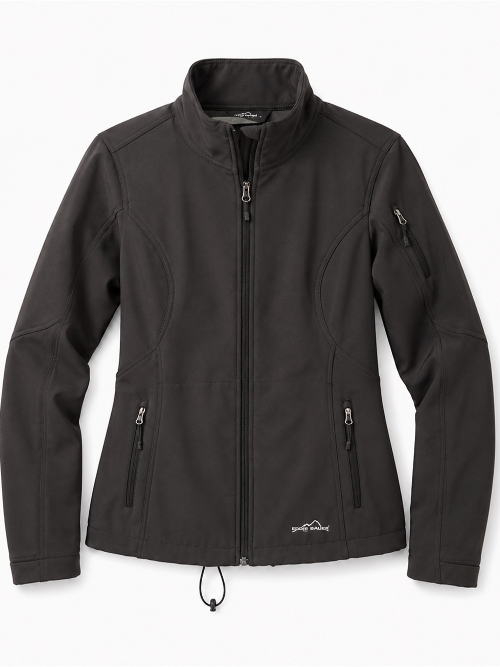 Women's Black Softshell Jacket